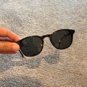 Warby Parker Downing Black Sunglasses